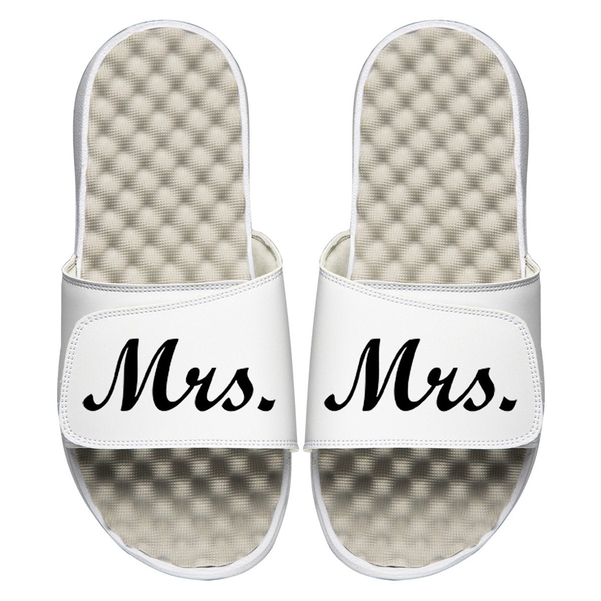 Mrs. Bride Wedding Custom Slide Sandals - ISlide