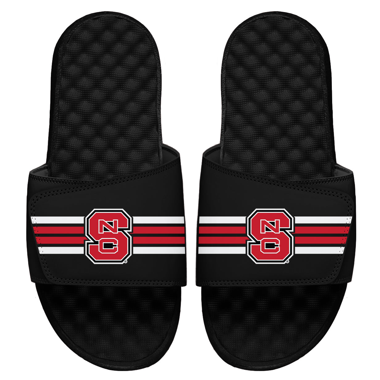 NC State Varsity Stripes Slides