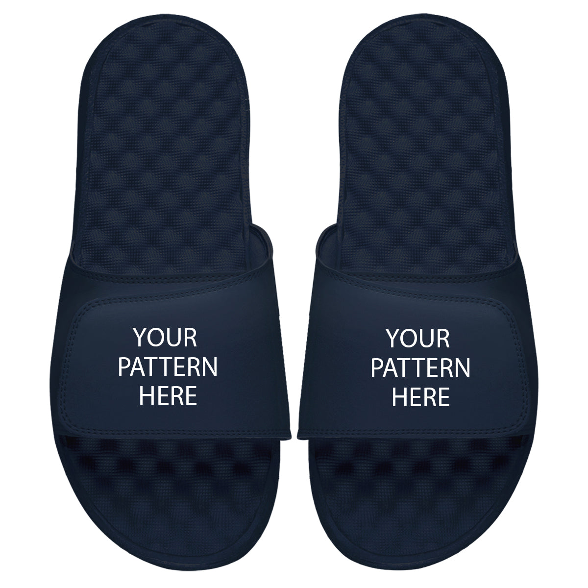 Pattern Match Navy Slides
