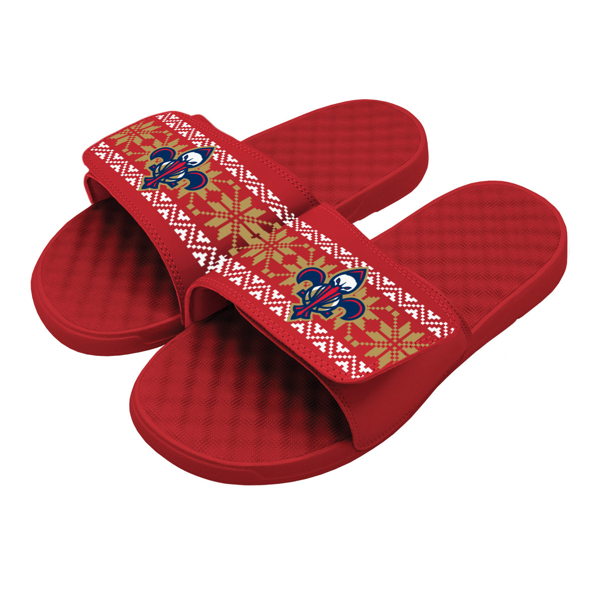 New Orleans Pelicans Ugly Sweater Slides