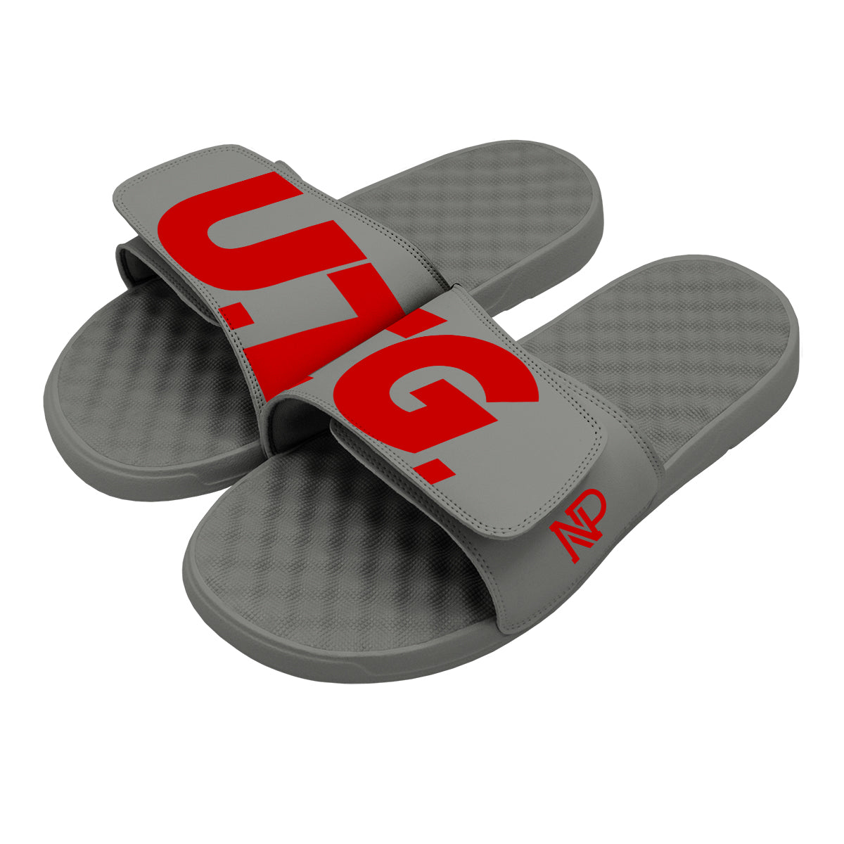 Norman Powell UTG Split Red Slides