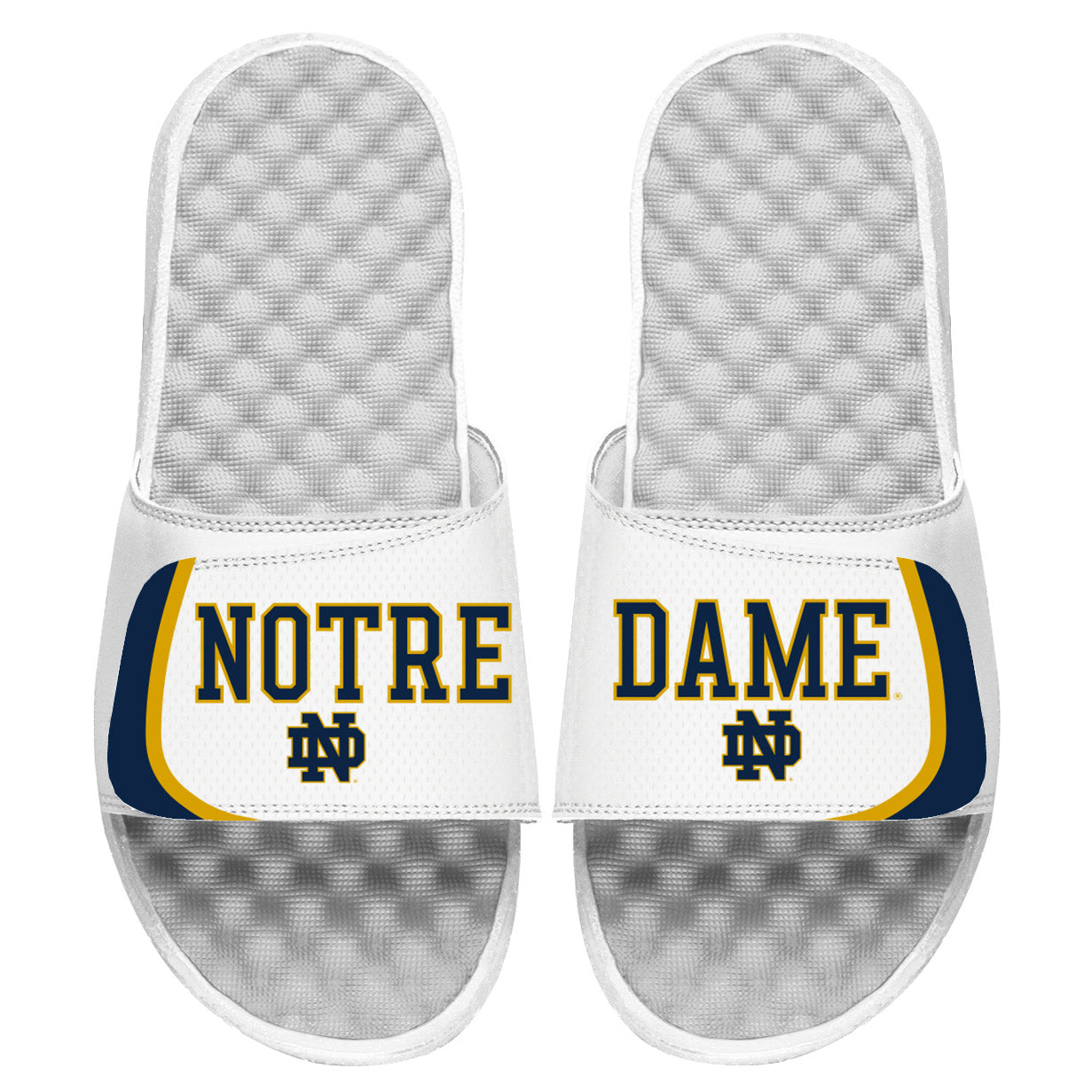 Notre Dame Basketball Jersey Slides