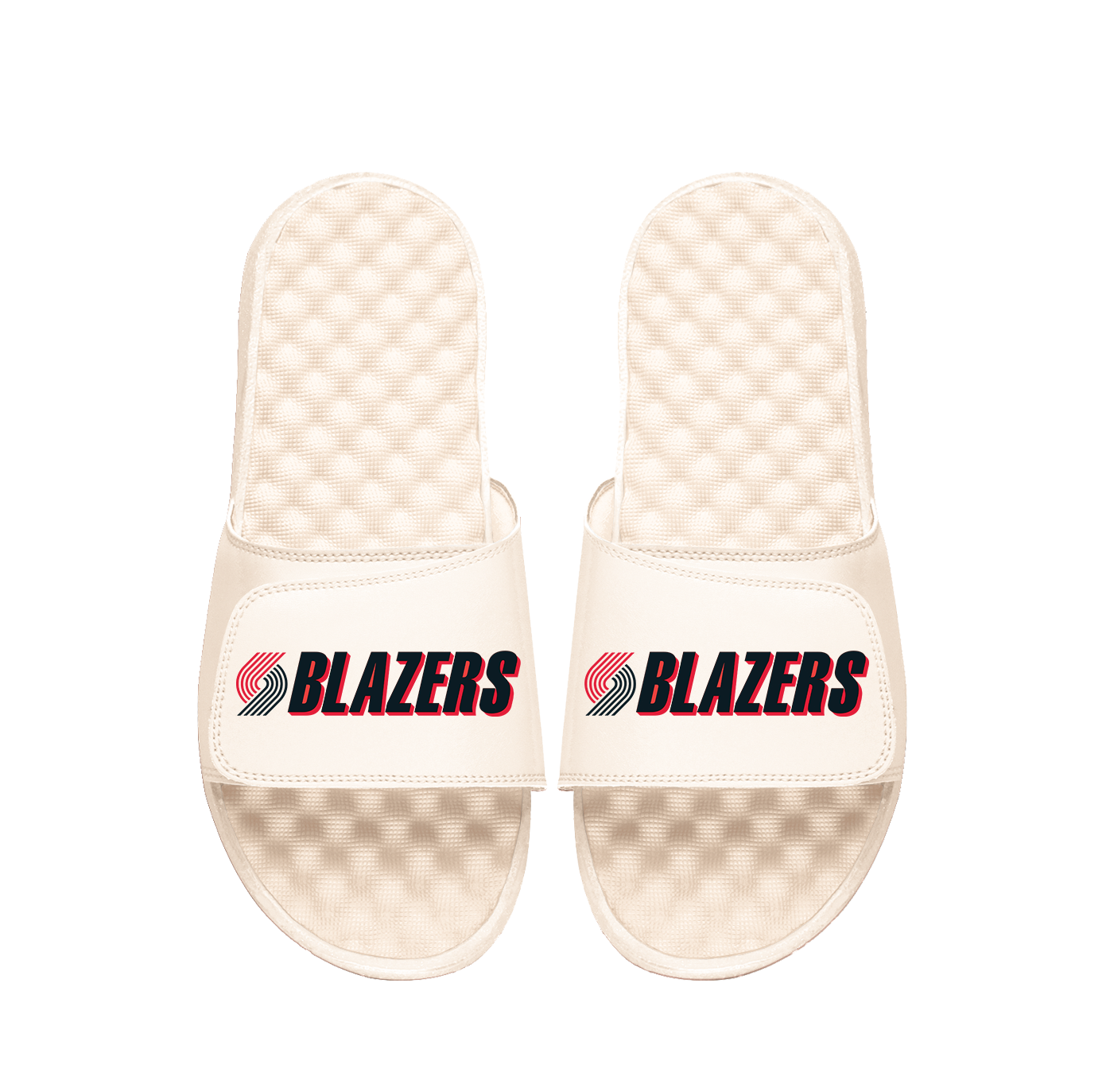 Trail Blazers Cream Slides
