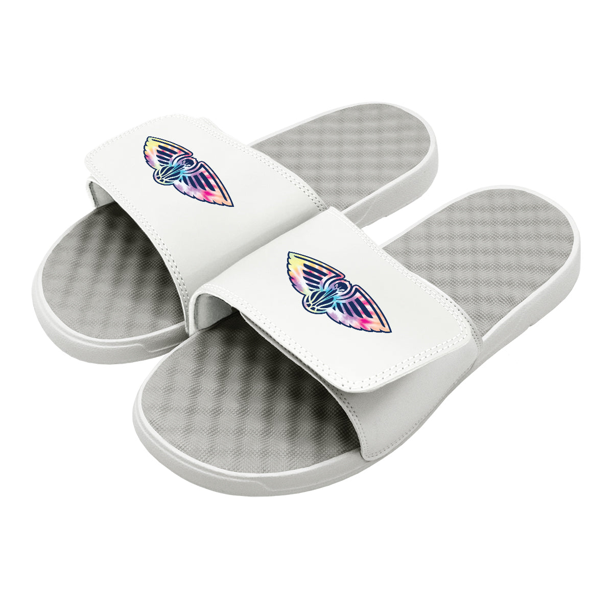 New Orleans Pelicans Tie Dye Clip Slides