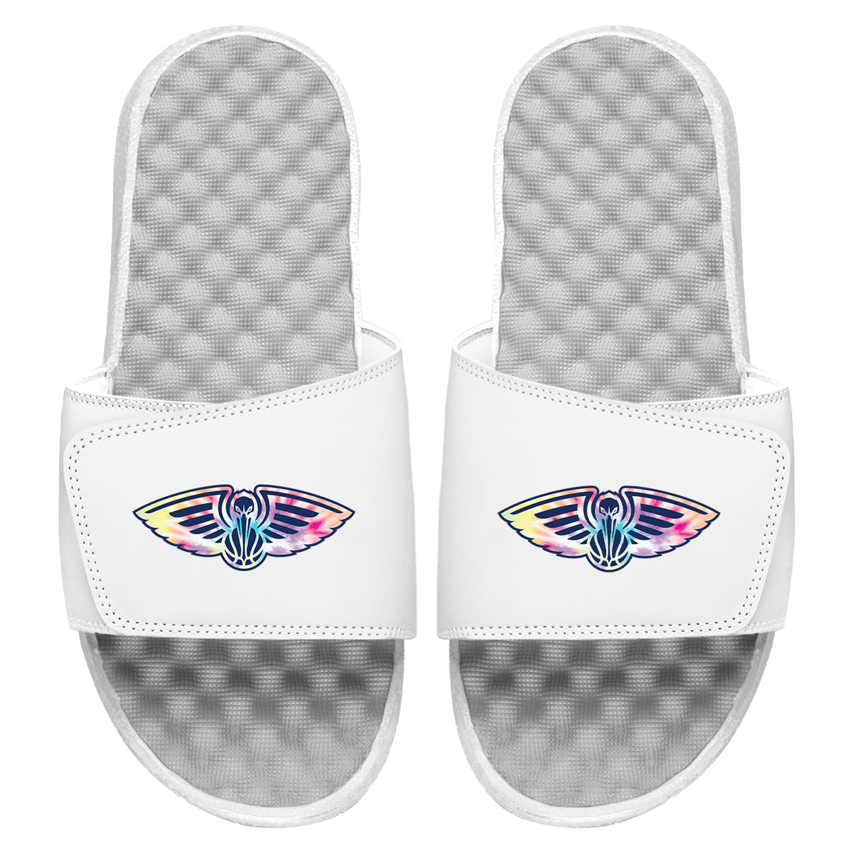 New Orleans Pelicans Tie Dye Clip Slides