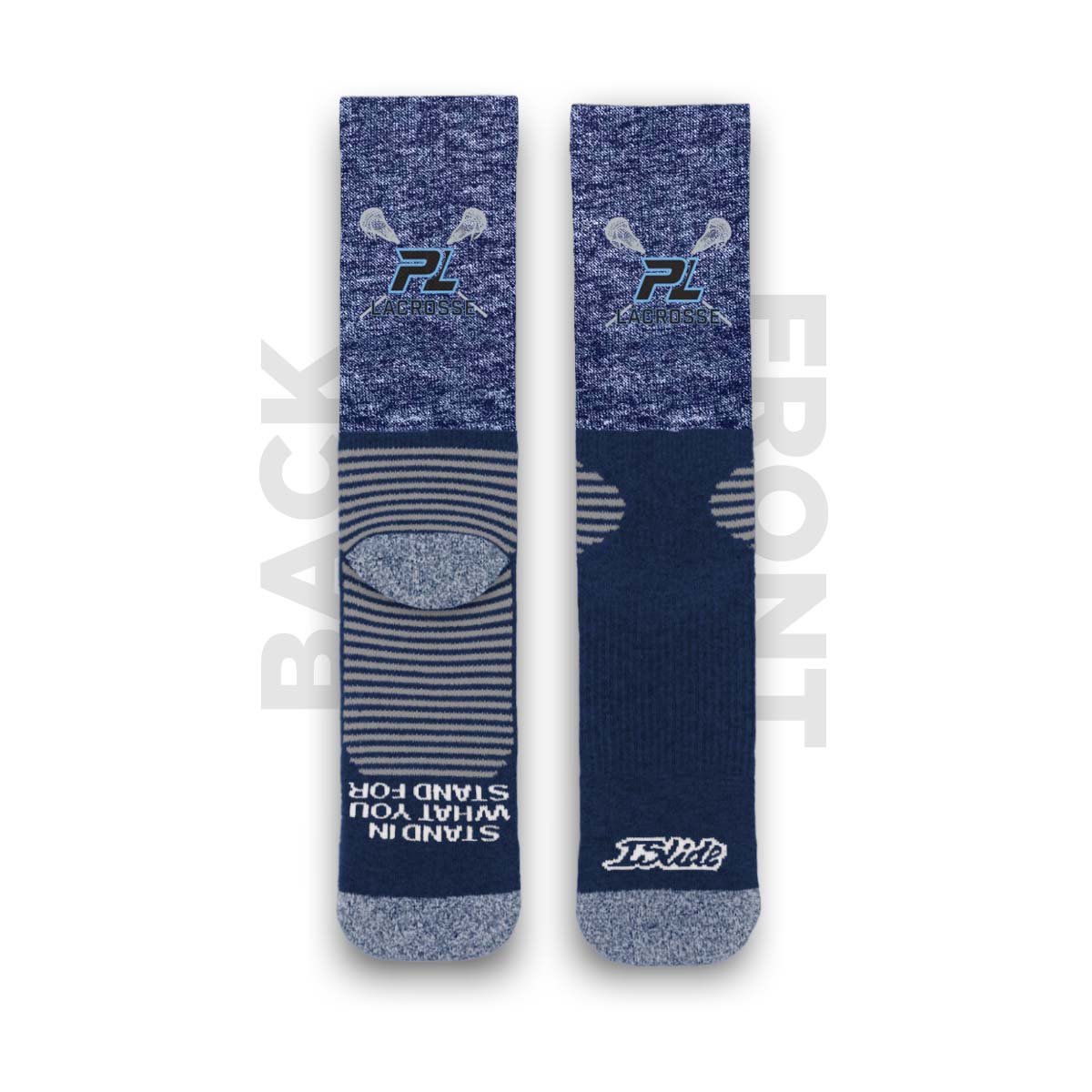 PL Lacrosse Navy Socks