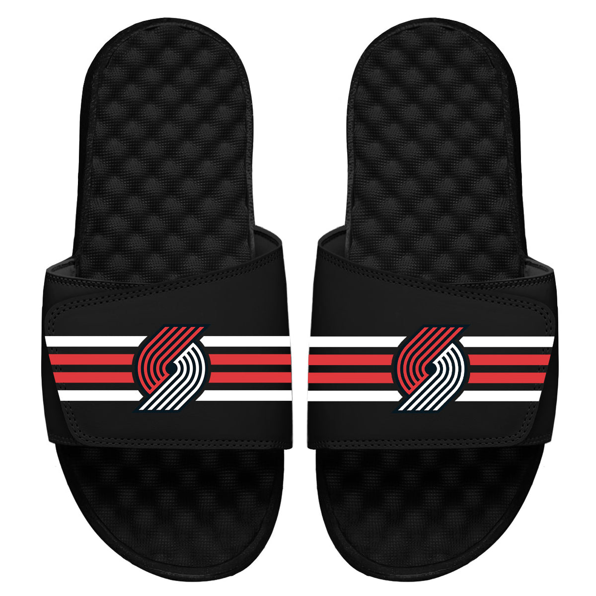 Portland Trailblazers Stripes Slides