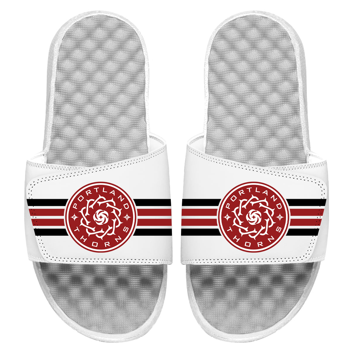 Portland Thorns Stripes Slides