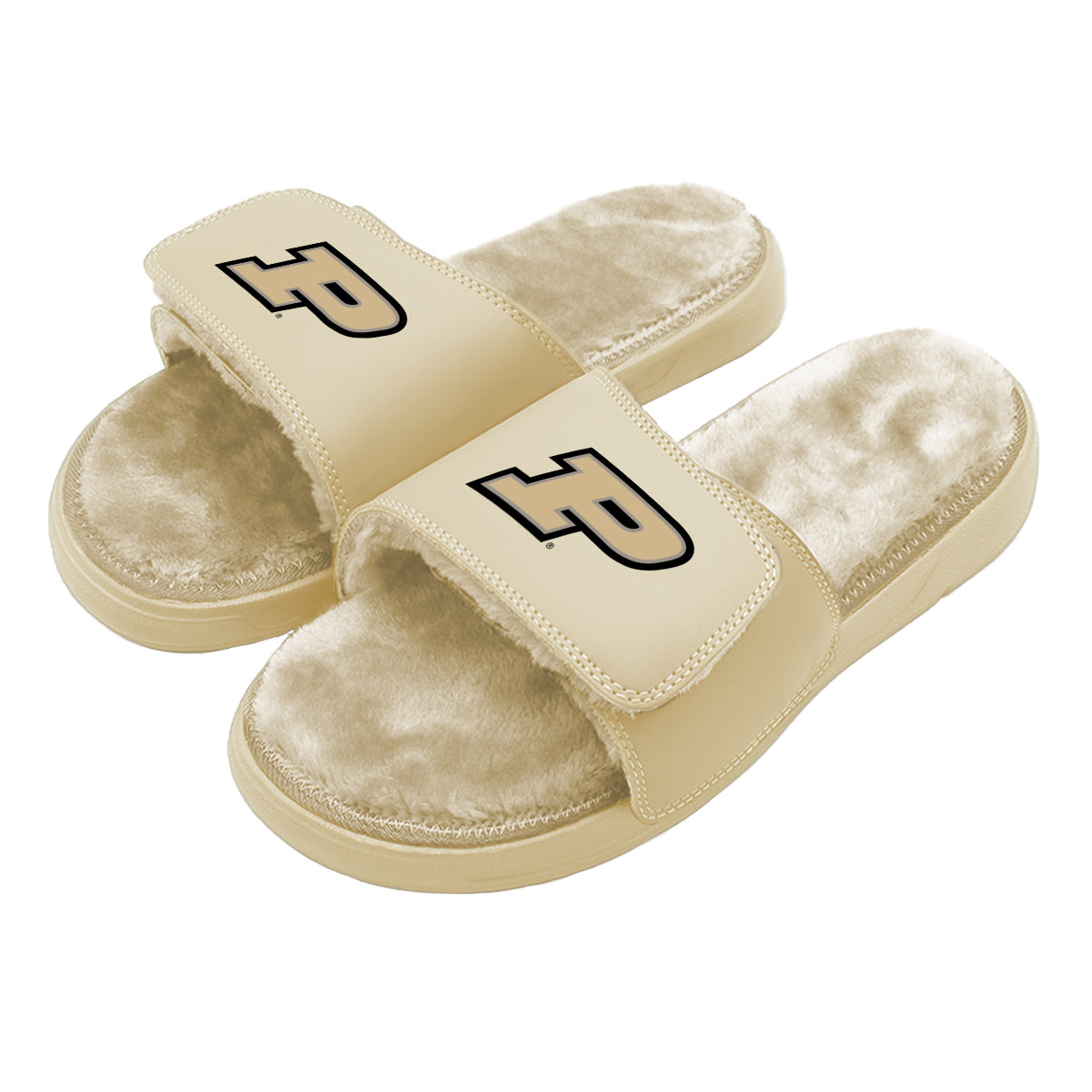 Purdue Dune Fur Slides