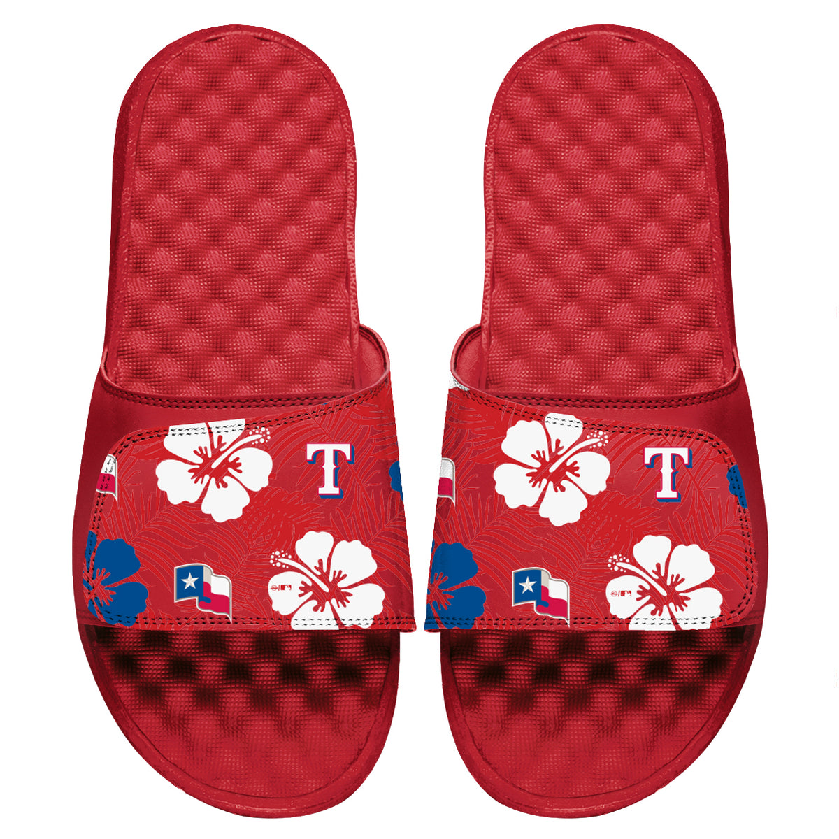 Rangers Loudmouth Pattern Slides