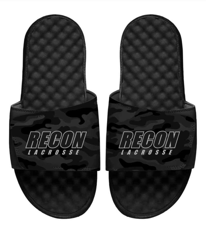 Recon Lax Black Camo Slides