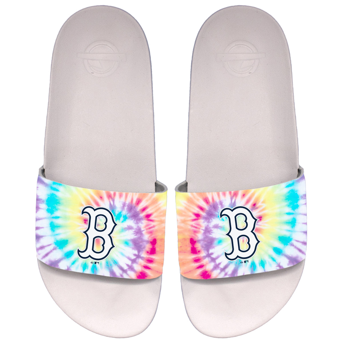 Red Sox Tie Dye Motto Slides