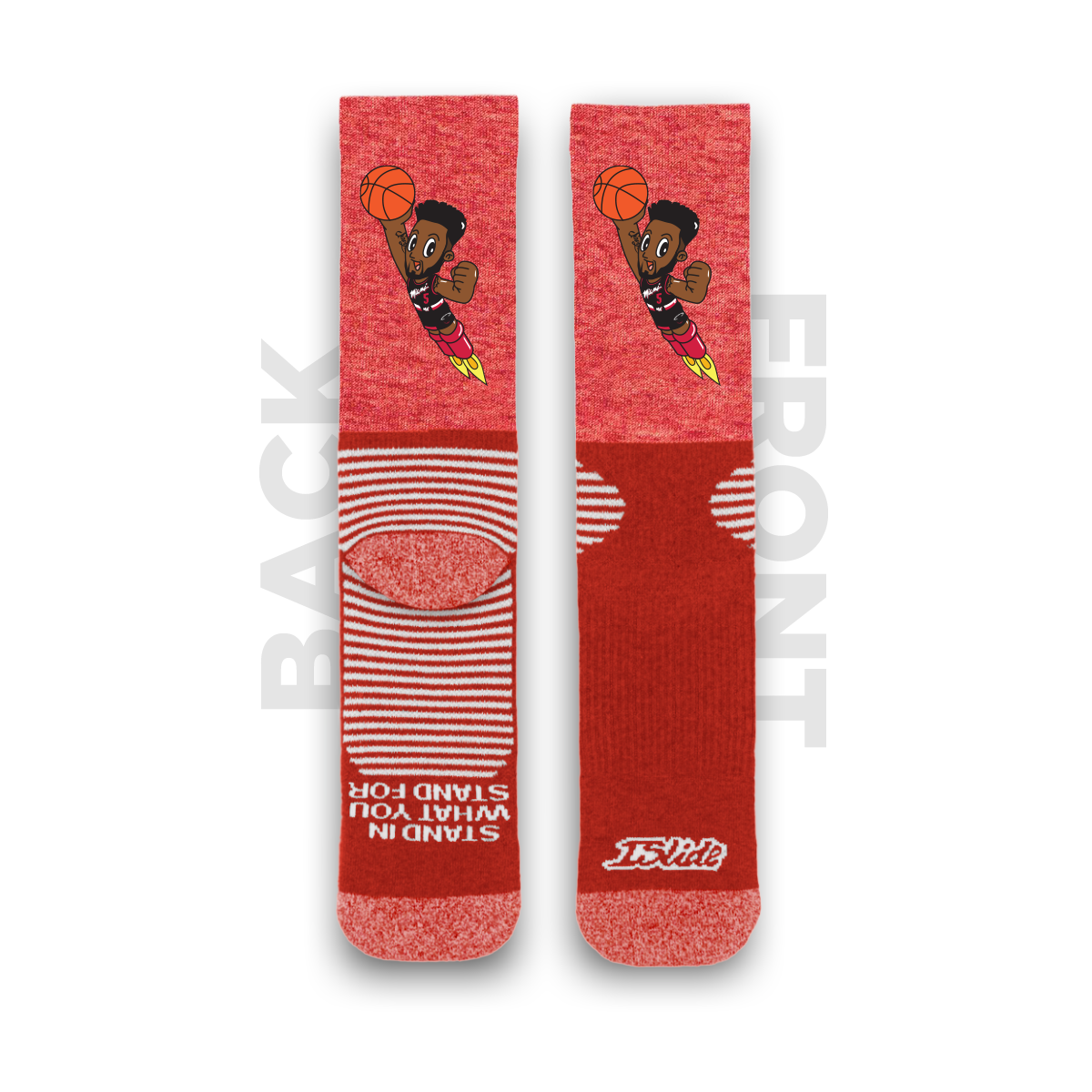 Derrick Jones Jr. &#39;Rocket Boost&#39; Socks