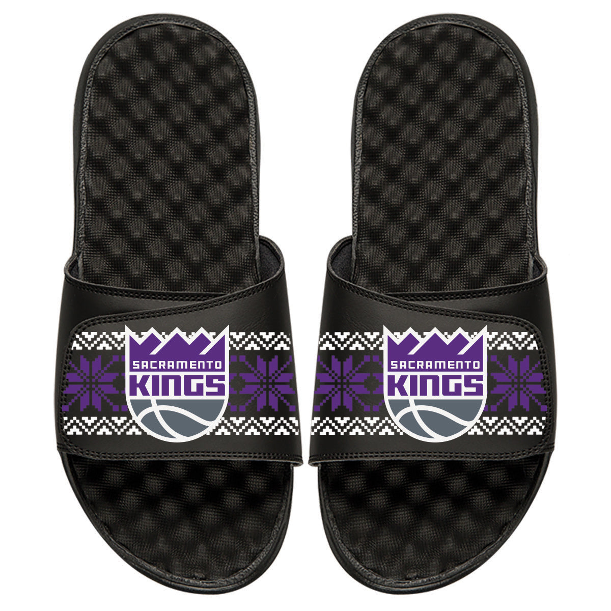 Sacramento Kings Ugly Sweater Slides
