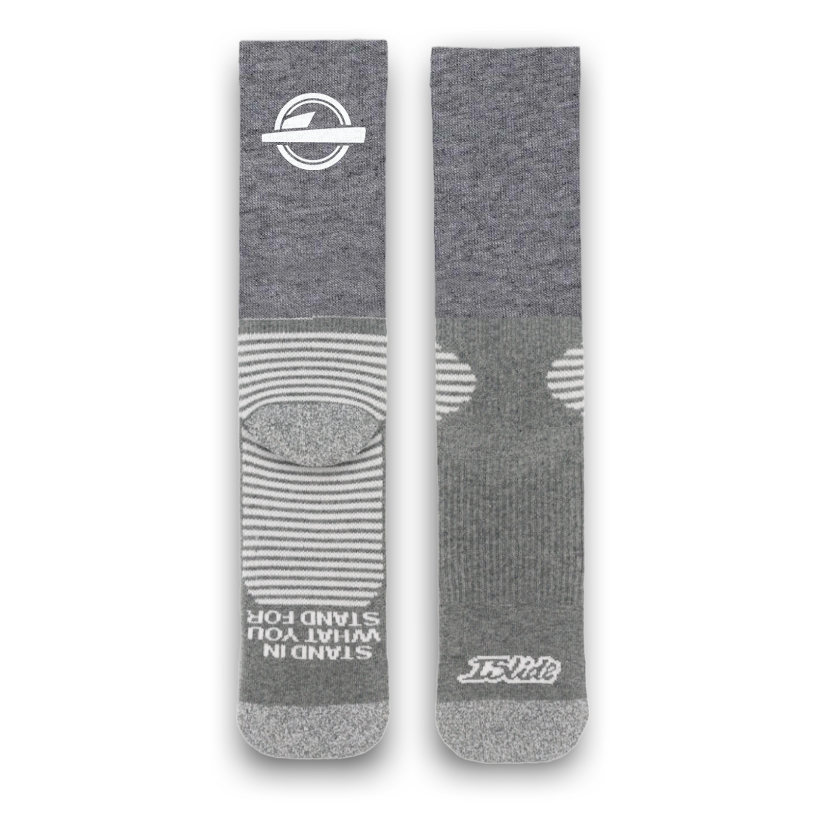Gray Heathered Socks