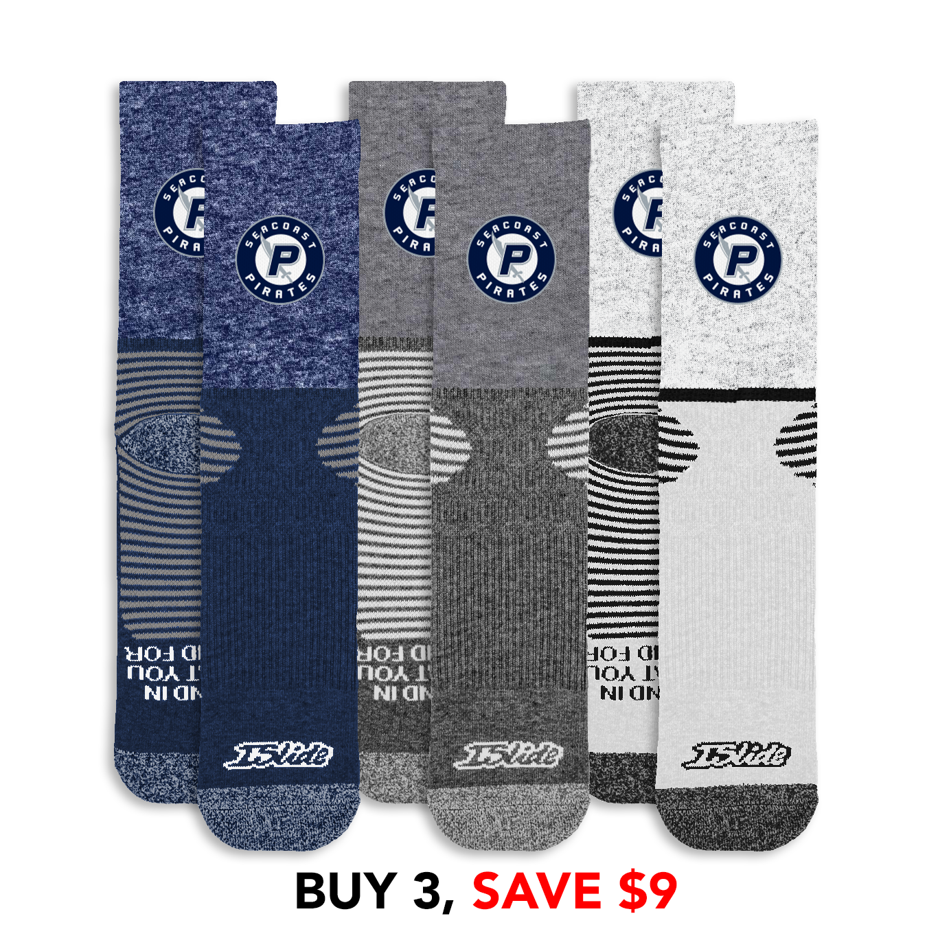 Seacoast Baseball Primary Socks Bundle