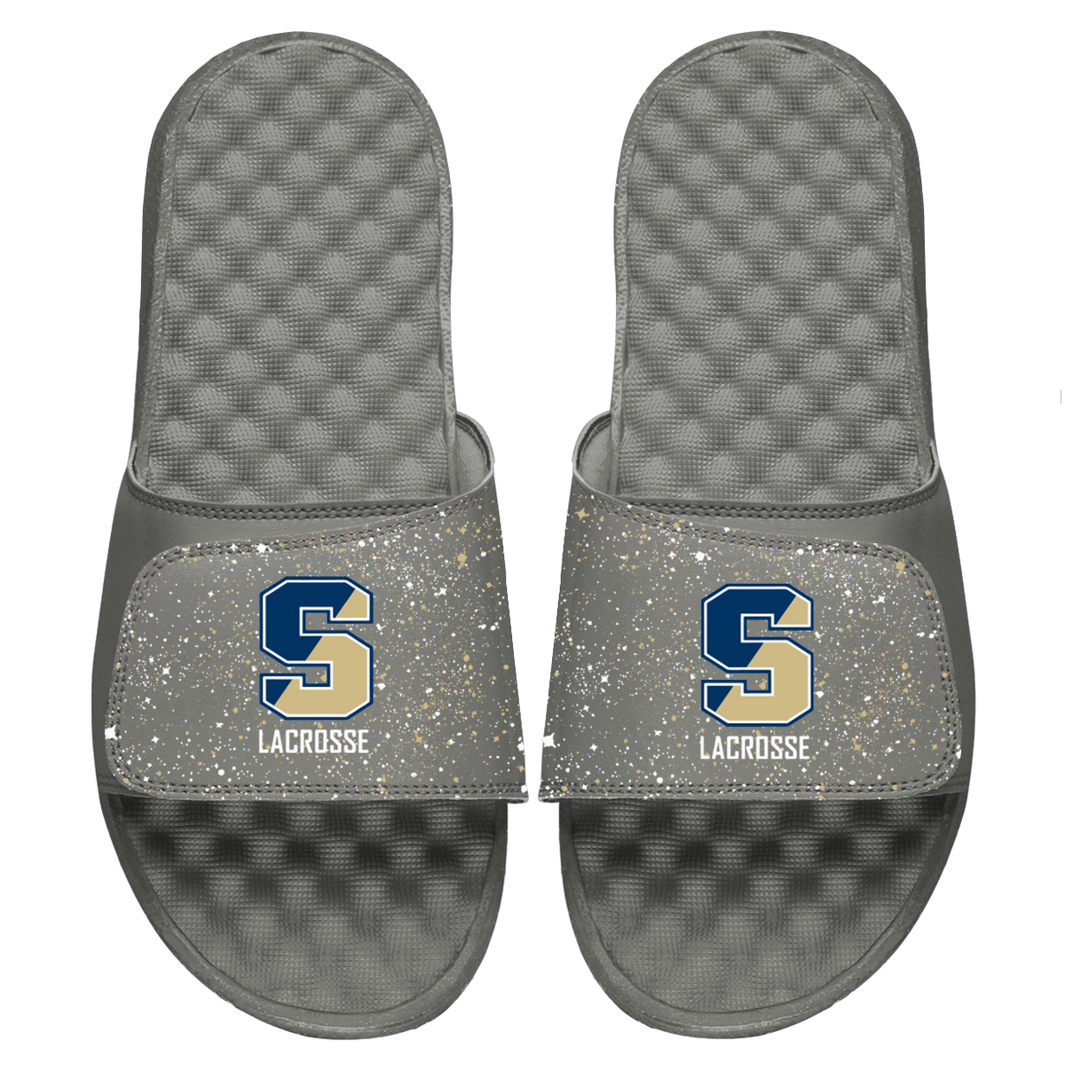 Shrewsbury Lacrosse Speckle Mantra PERSONALIZE Slides