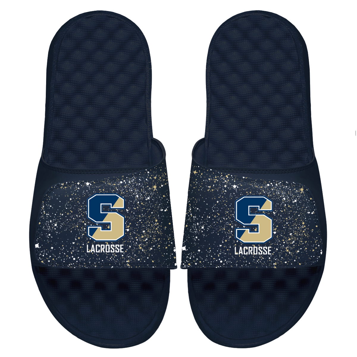 Shrewsbury Lacrosse Speckle Mantra PERSONALIZE Slides