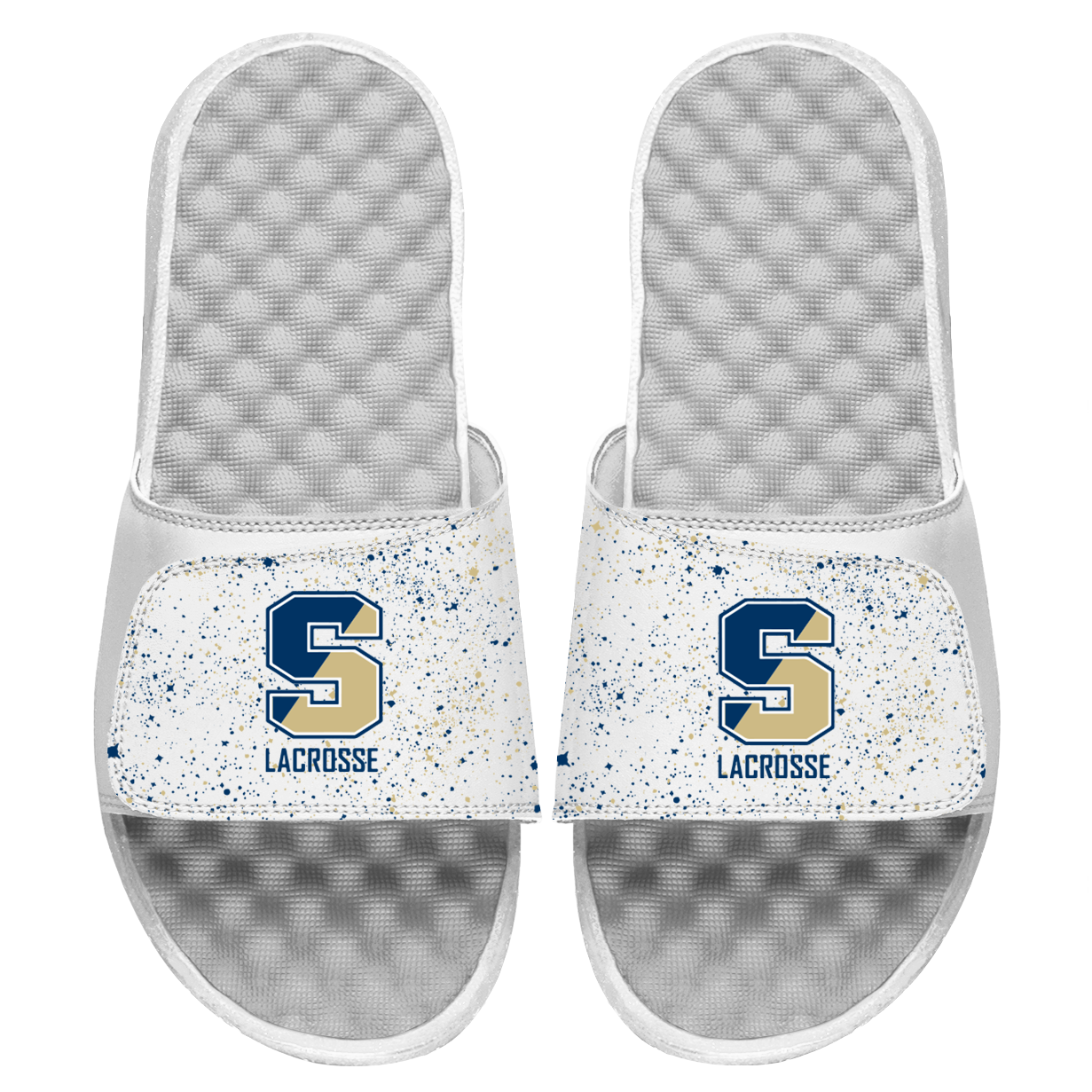 Shrewsbury Lacrosse Speckle Mantra PERSONALIZE Slides