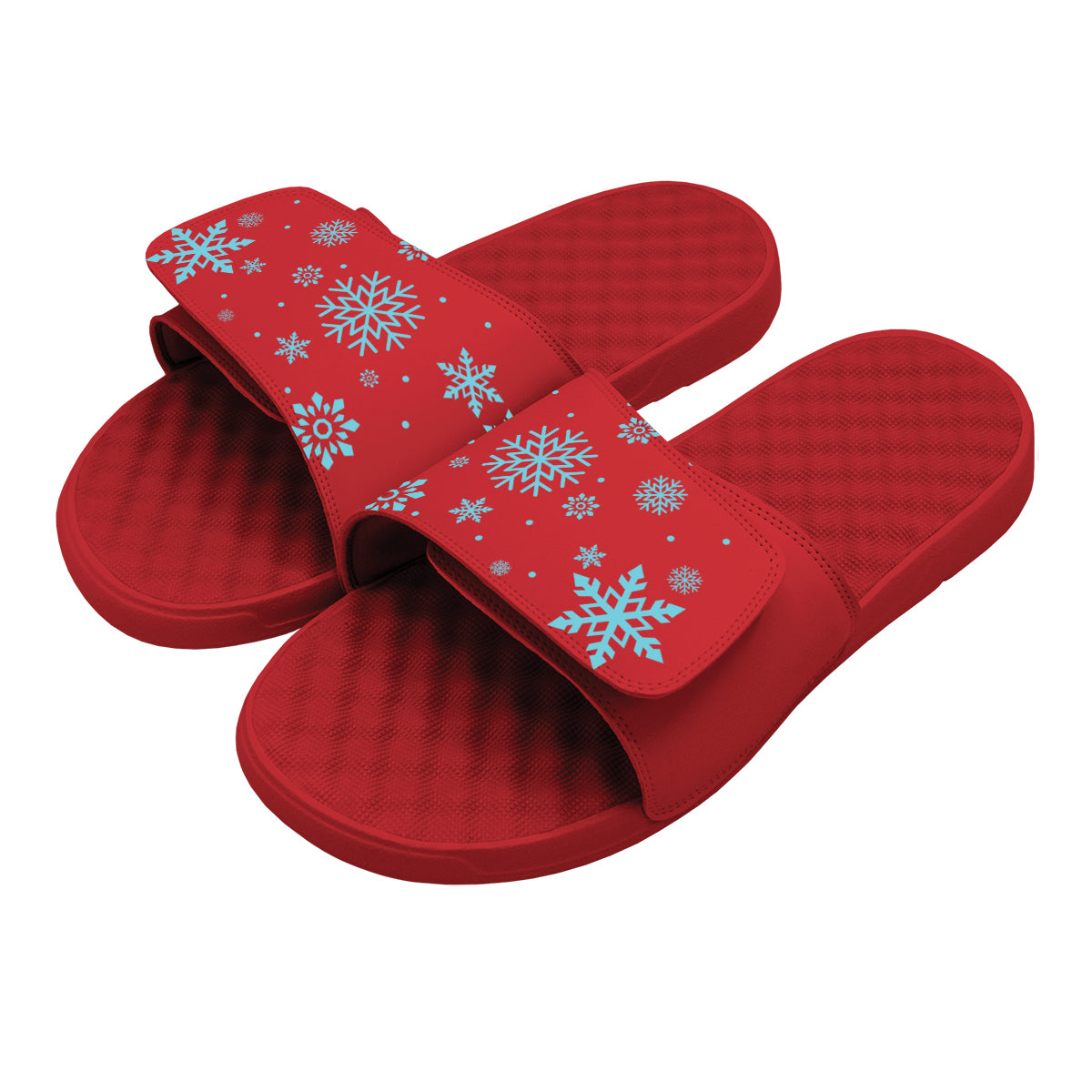 Snowflakes Red Slides