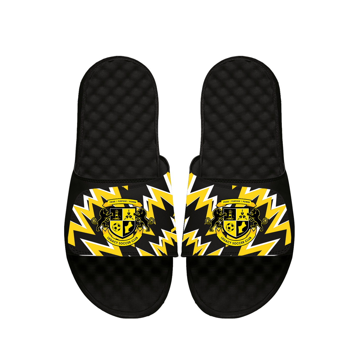 NE Legacy Soccer Club High Energy PERSONALIZE Slides