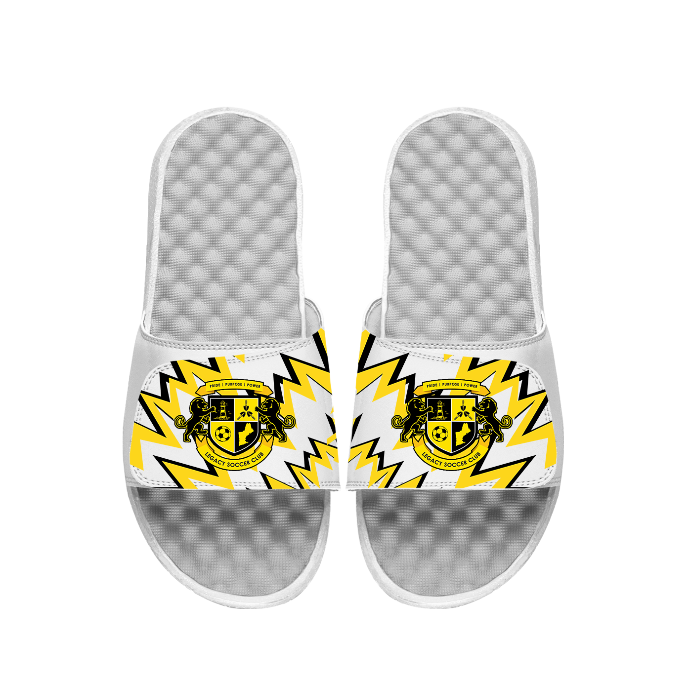NE Legacy Soccer Club High Energy PERSONALIZE Slides
