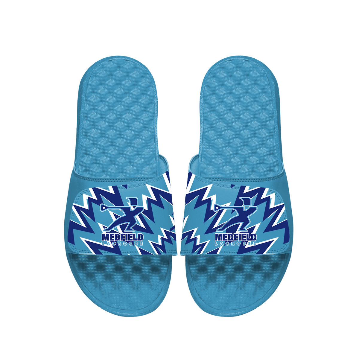 Medfield Boys Lacrosse High Energy PERSONALIZE Slides
