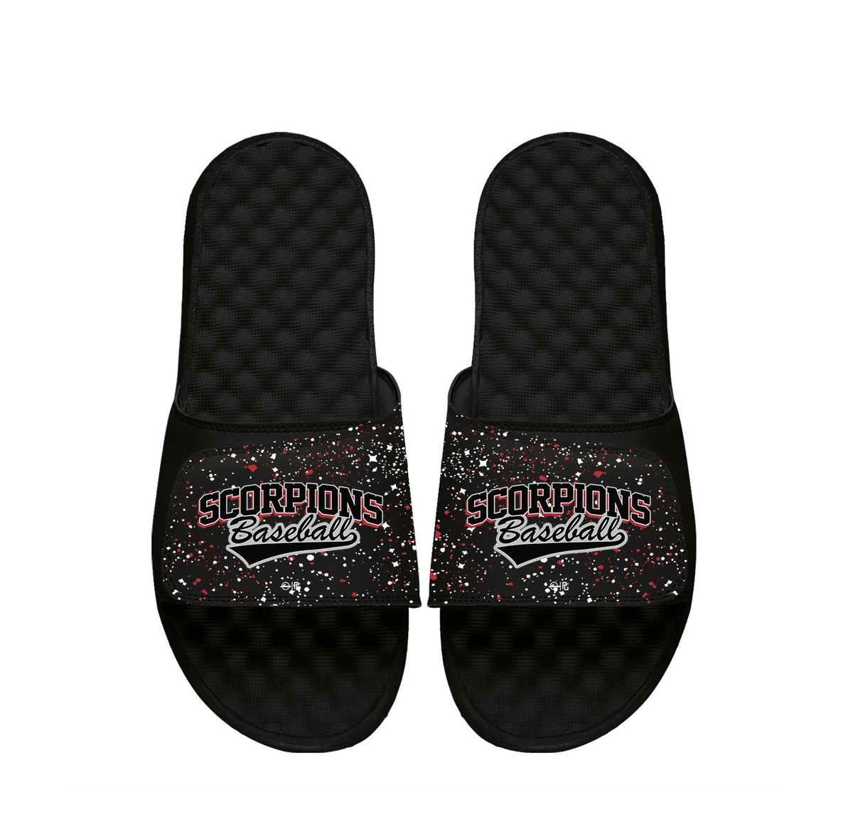 Scorpions Baseball Speckle PERSONALIZE Slides