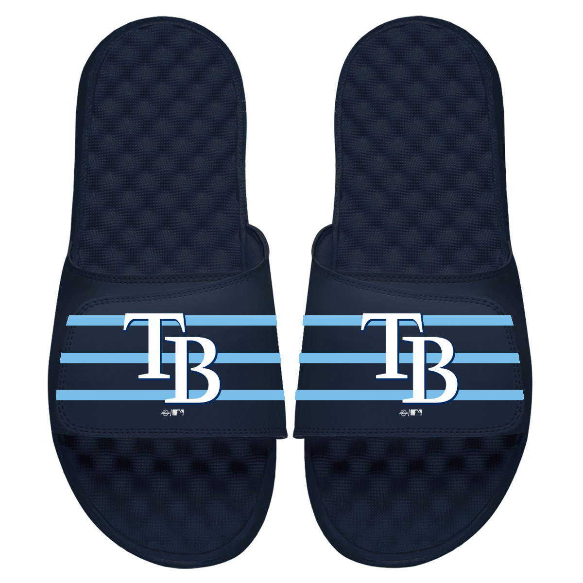 Tampa Bay Rays Stripes Slides