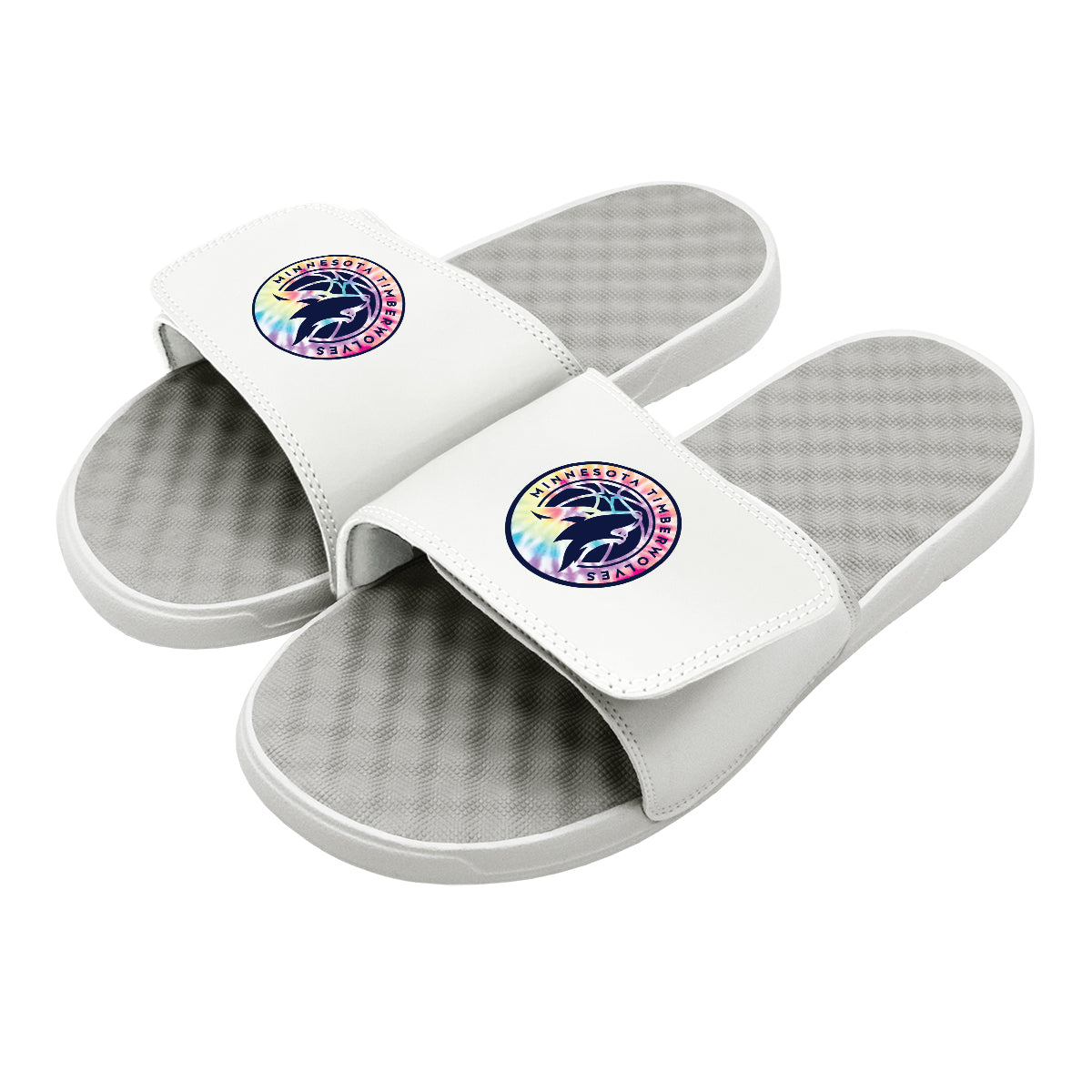 Minnesota Timberwolves Tie Dye Clip Slides