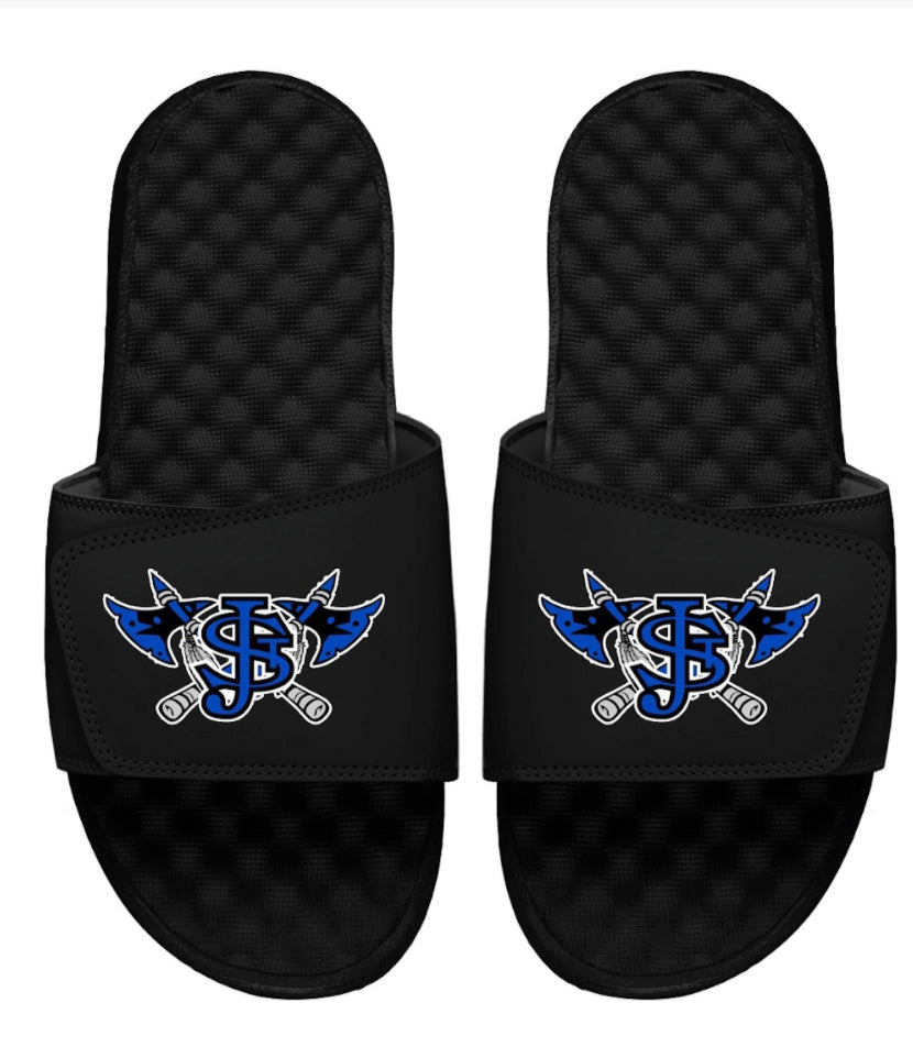 Tomahawks 11u Black Slides