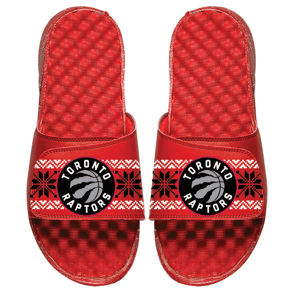 Toronto Raptors Ugly Sweater Slides
