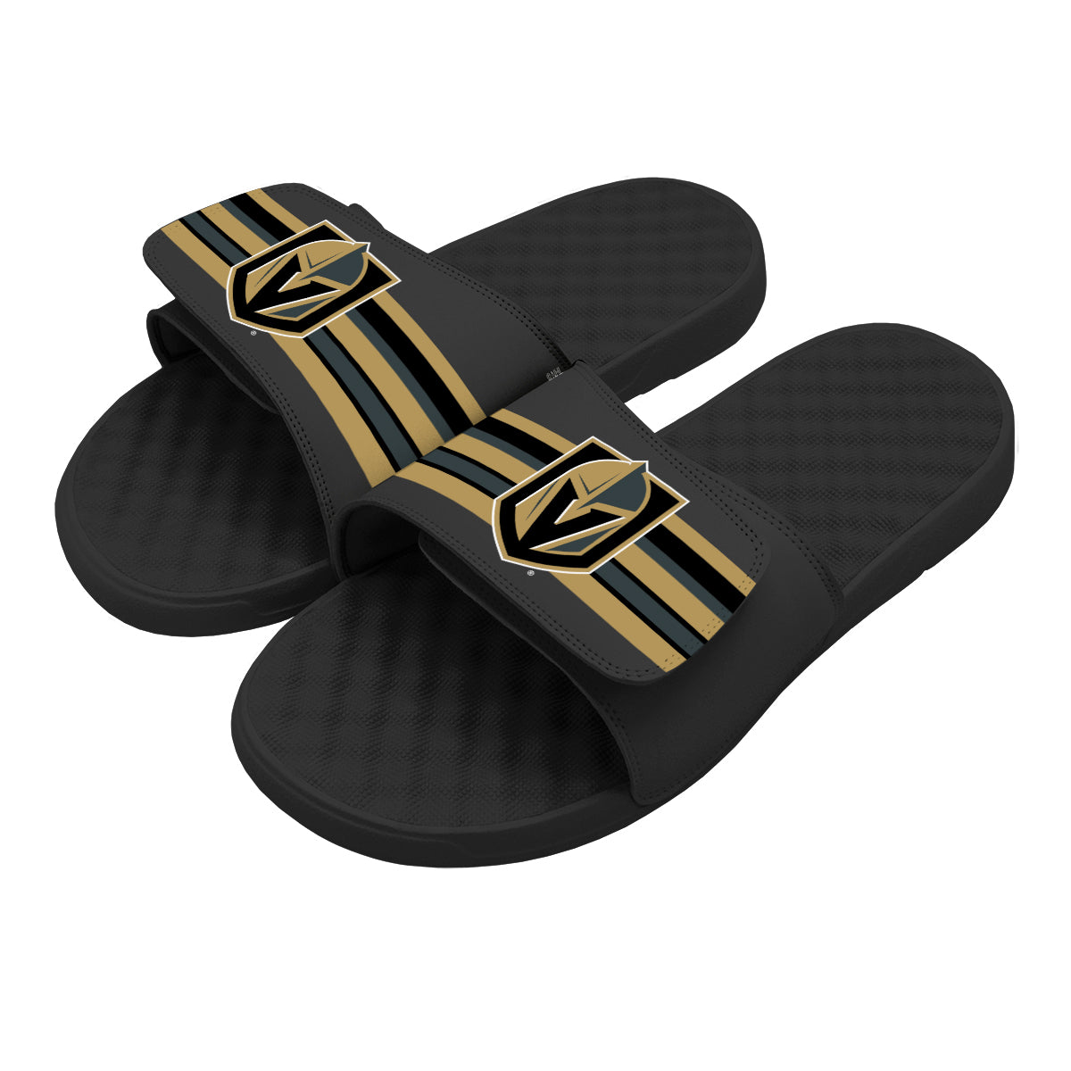 Vegas Golden Knights Stripes Slides