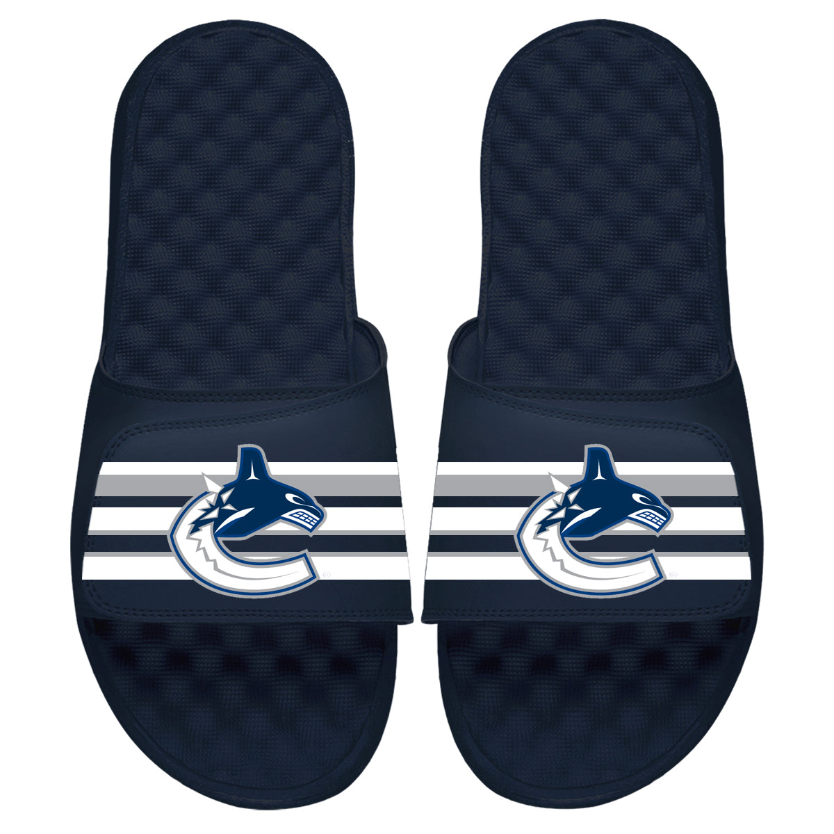 Vancouver Canucks Stripes Slides
