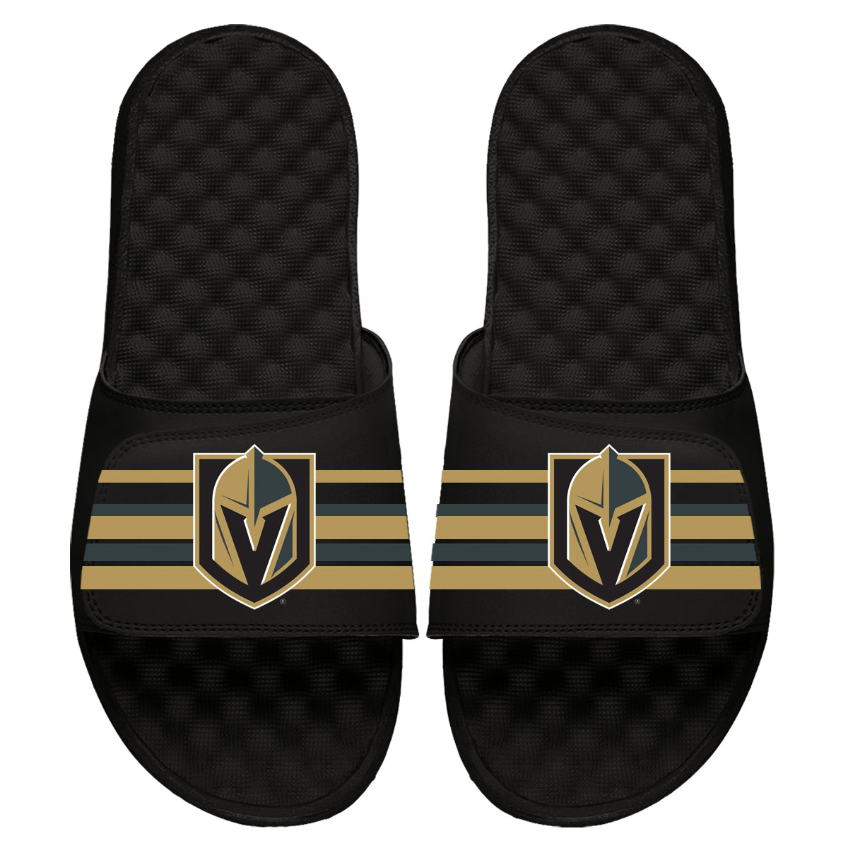 Vegas Golden Knights Stripes Slides
