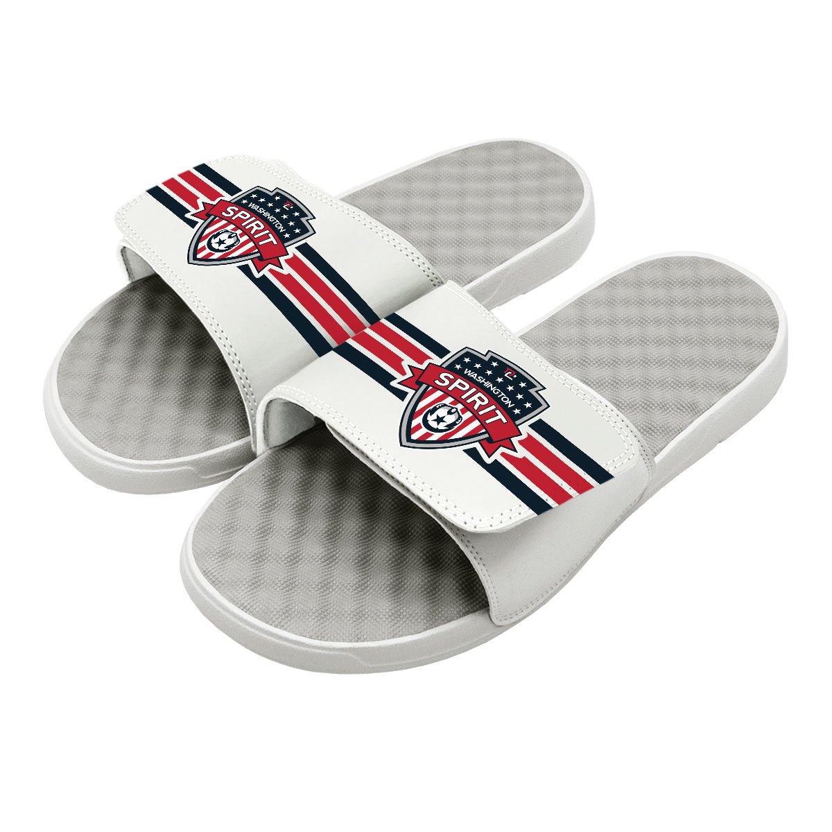 Washington Spirit Stripes Slides
