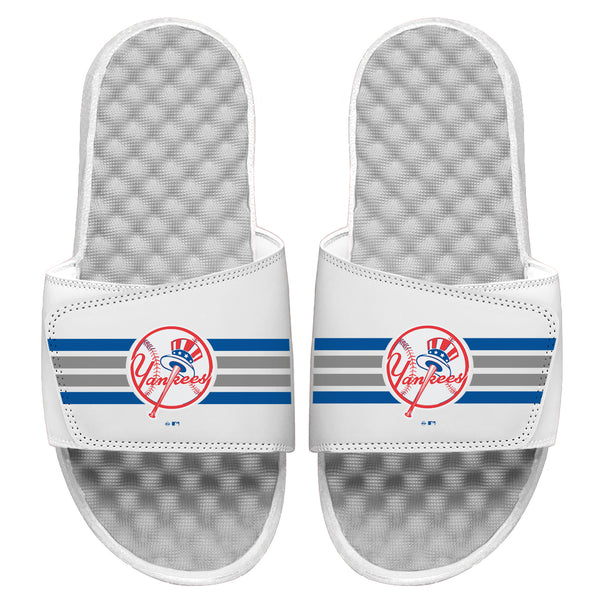 ISlides Official - New York Yankees 9 / Great White Slides - Sandals - Slippers