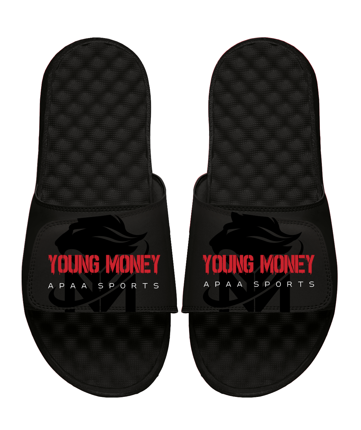 Young Money APAA Tonal Pop Black Slides