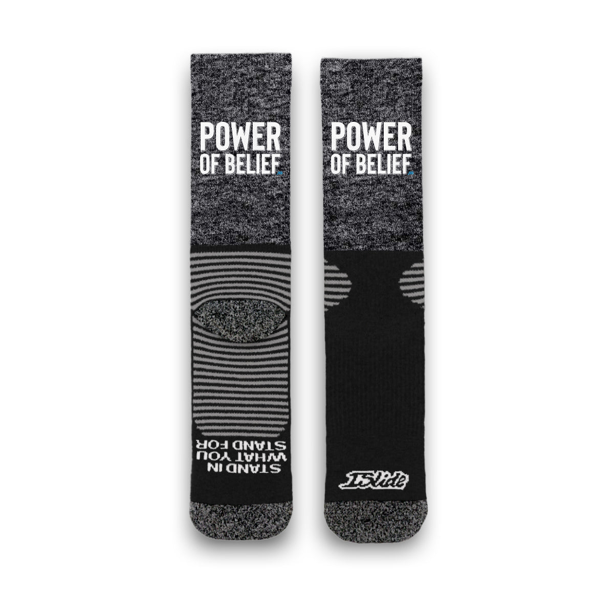 Power of Belief Socks White