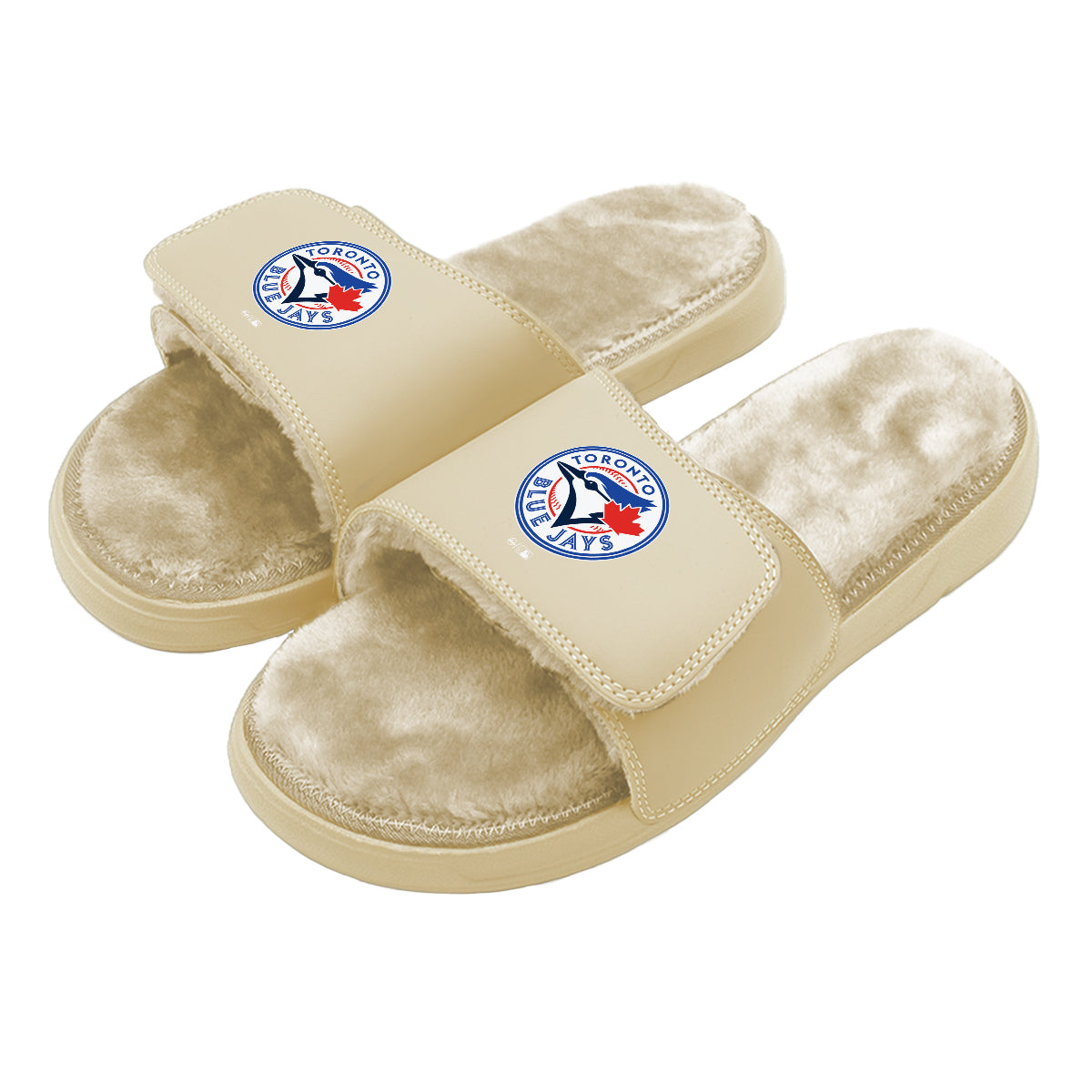 Toronto Blue Jays Dune Fur Slides