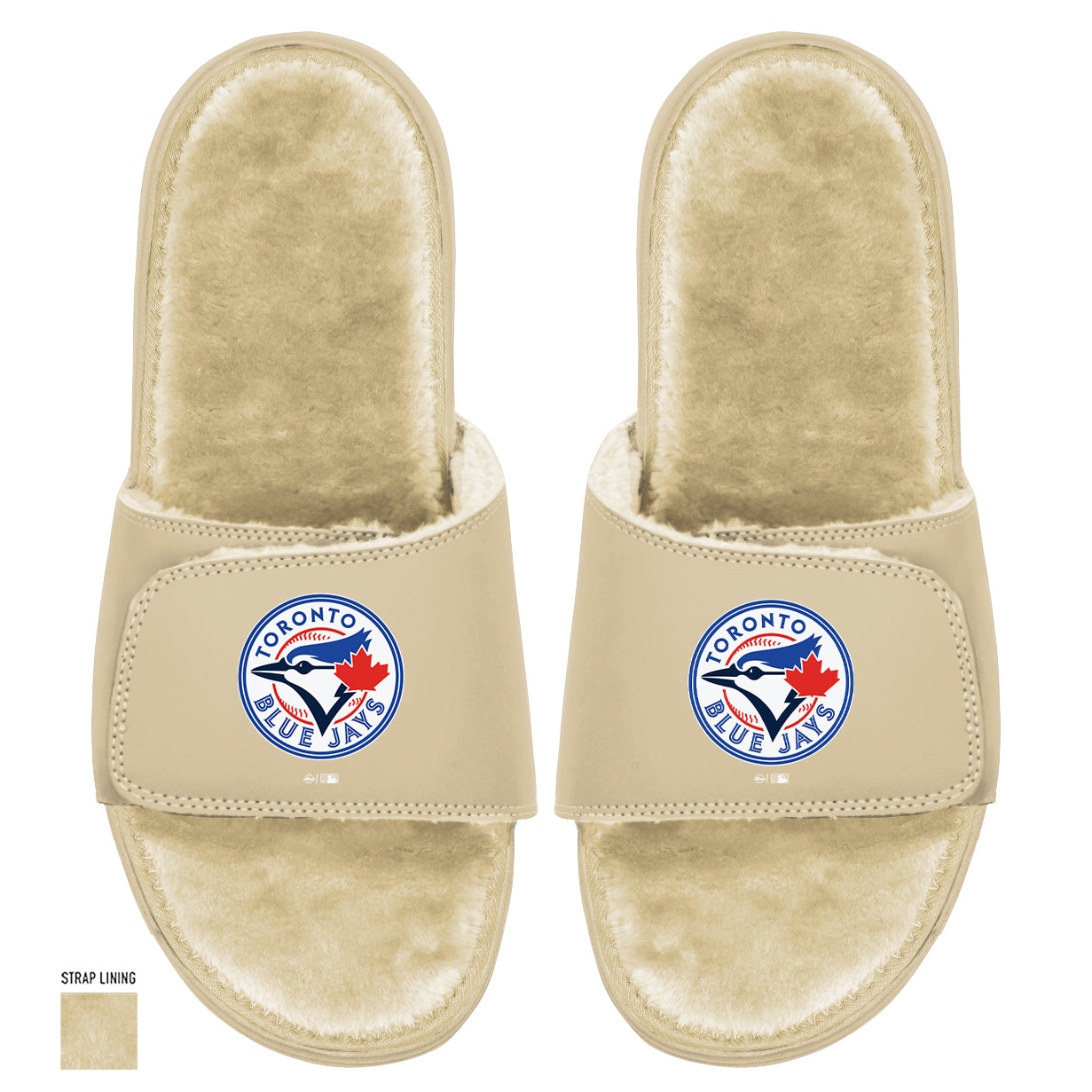 Toronto Blue Jays Dune Fur Slides