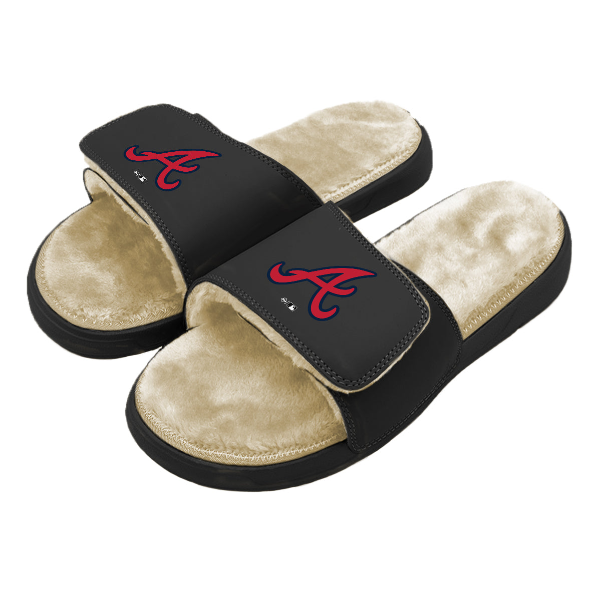 Tan clearance fur slides