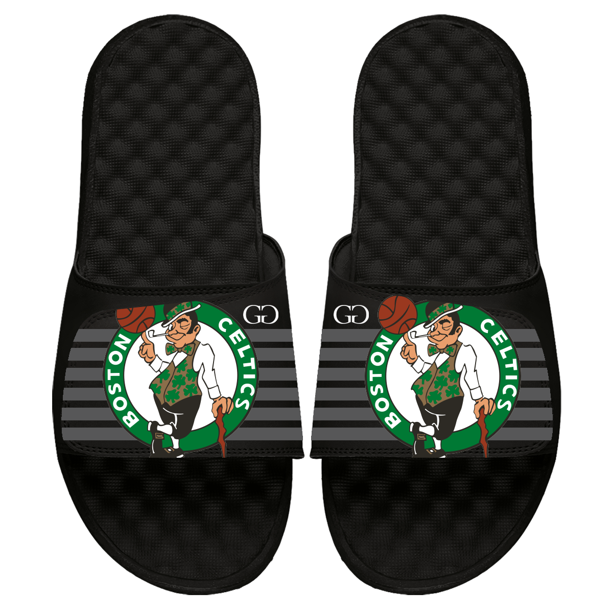 ISlide USA Boston Celtics NBA Custom Slide Sandals