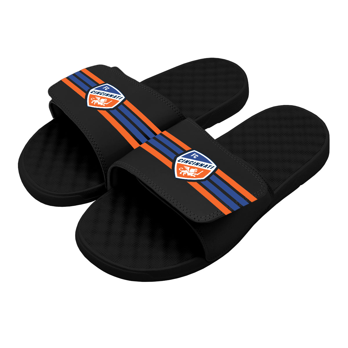 FC Cincinnati Stripes Slides