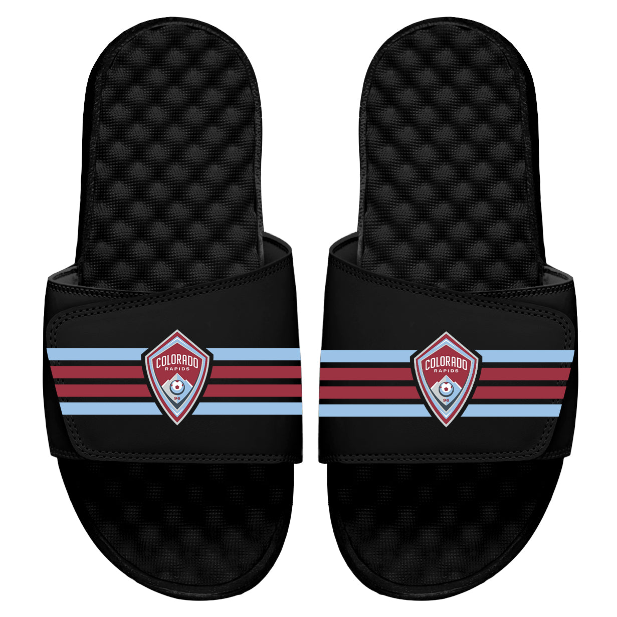 Colorado Rapids Stripes Slides