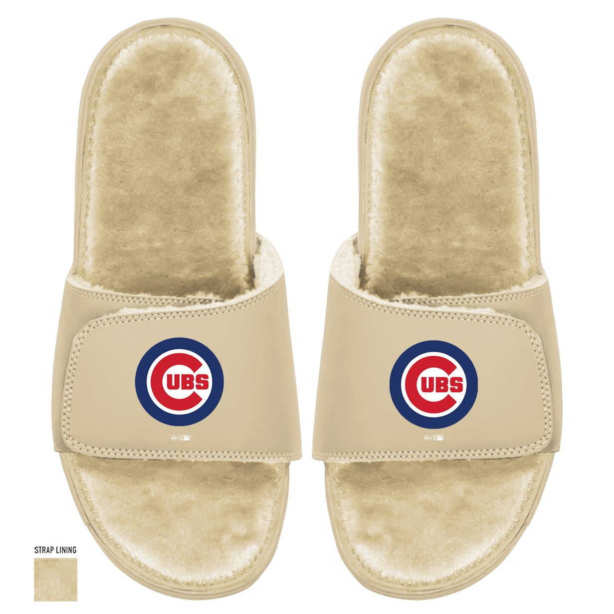 Chicago Cubs Dune Fur Slides