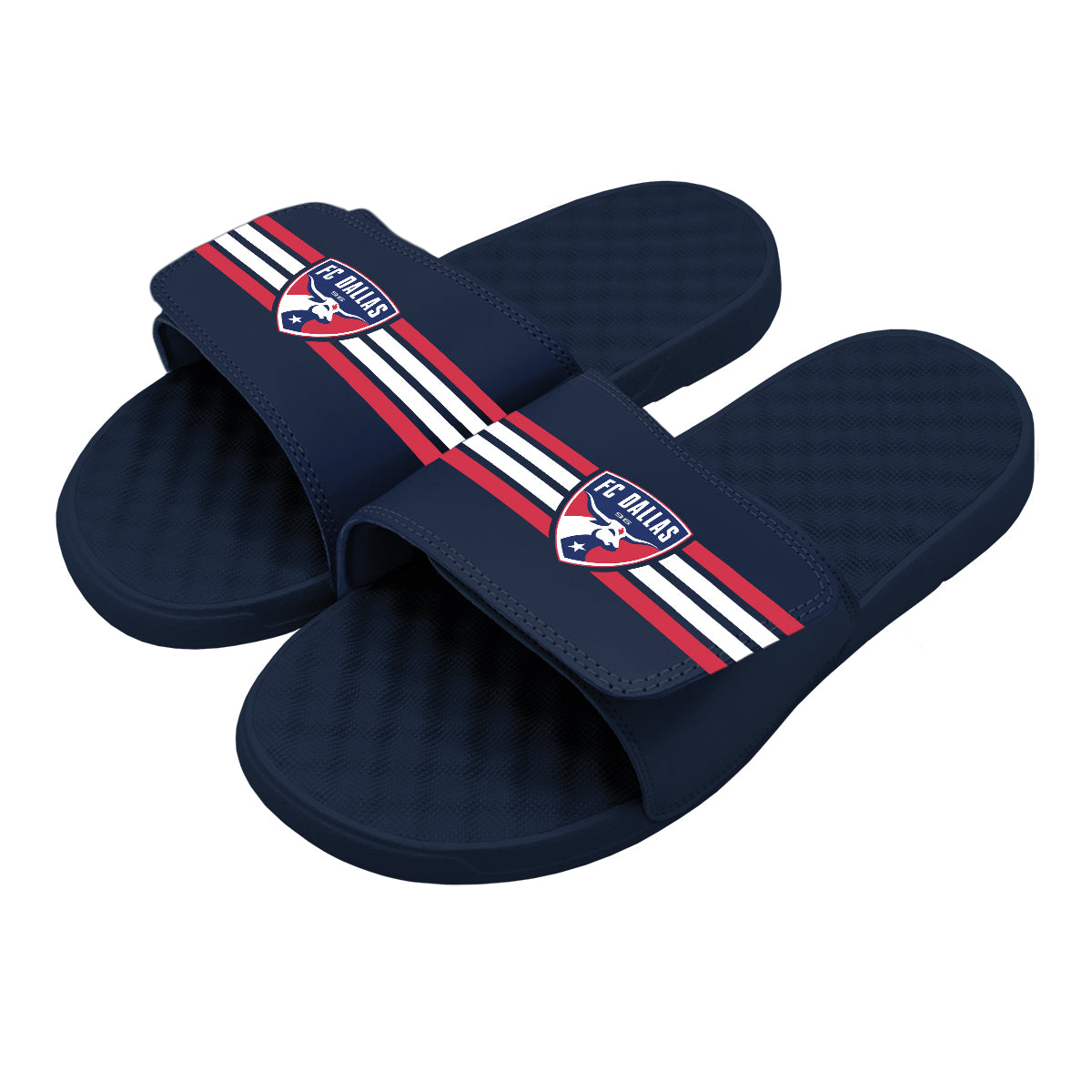 FC Dallas Stripes Slides