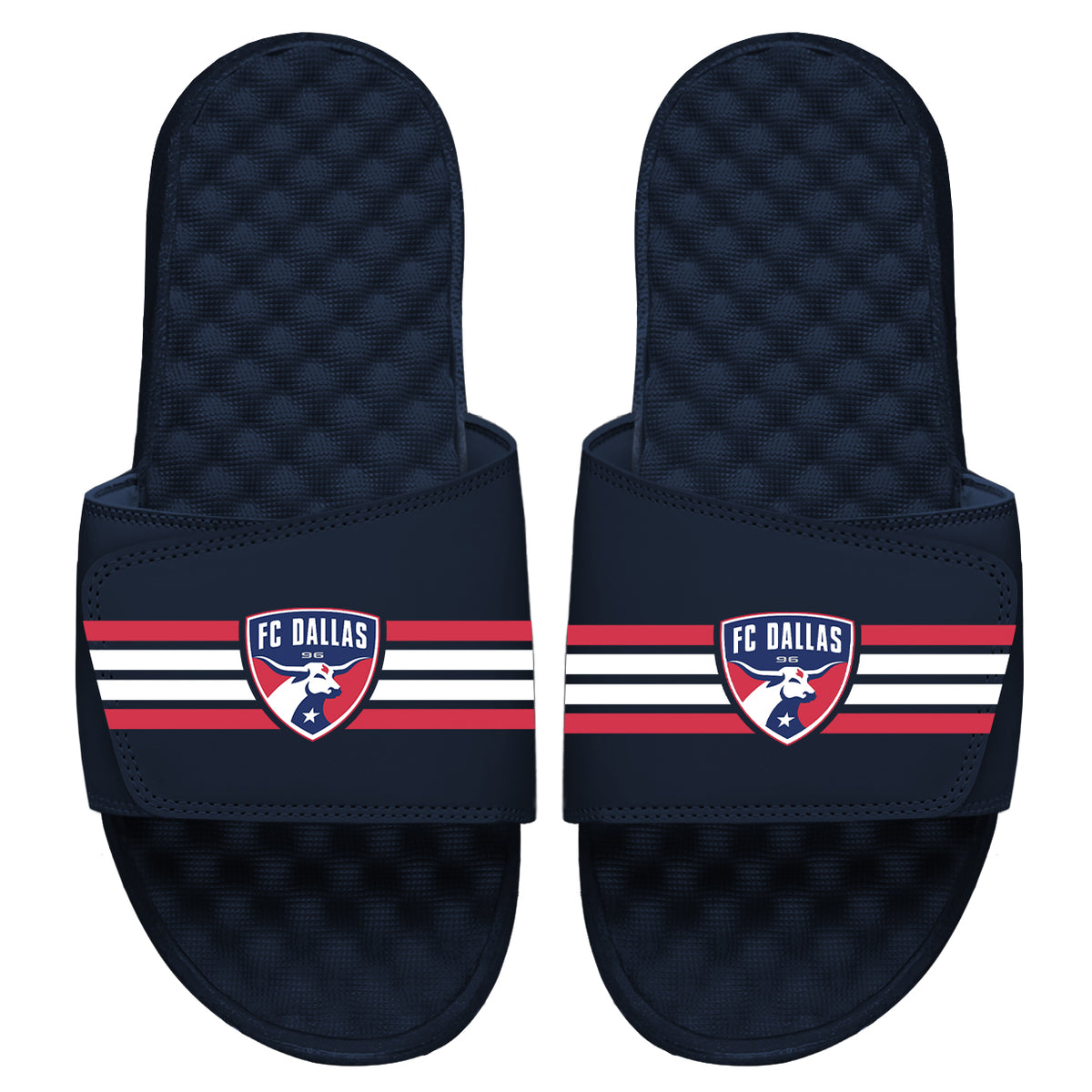 FC Dallas Stripes Slides