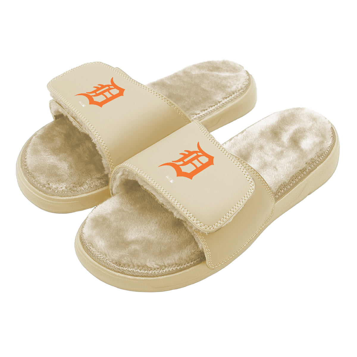 Detroit Tigers Dune Fur Slides