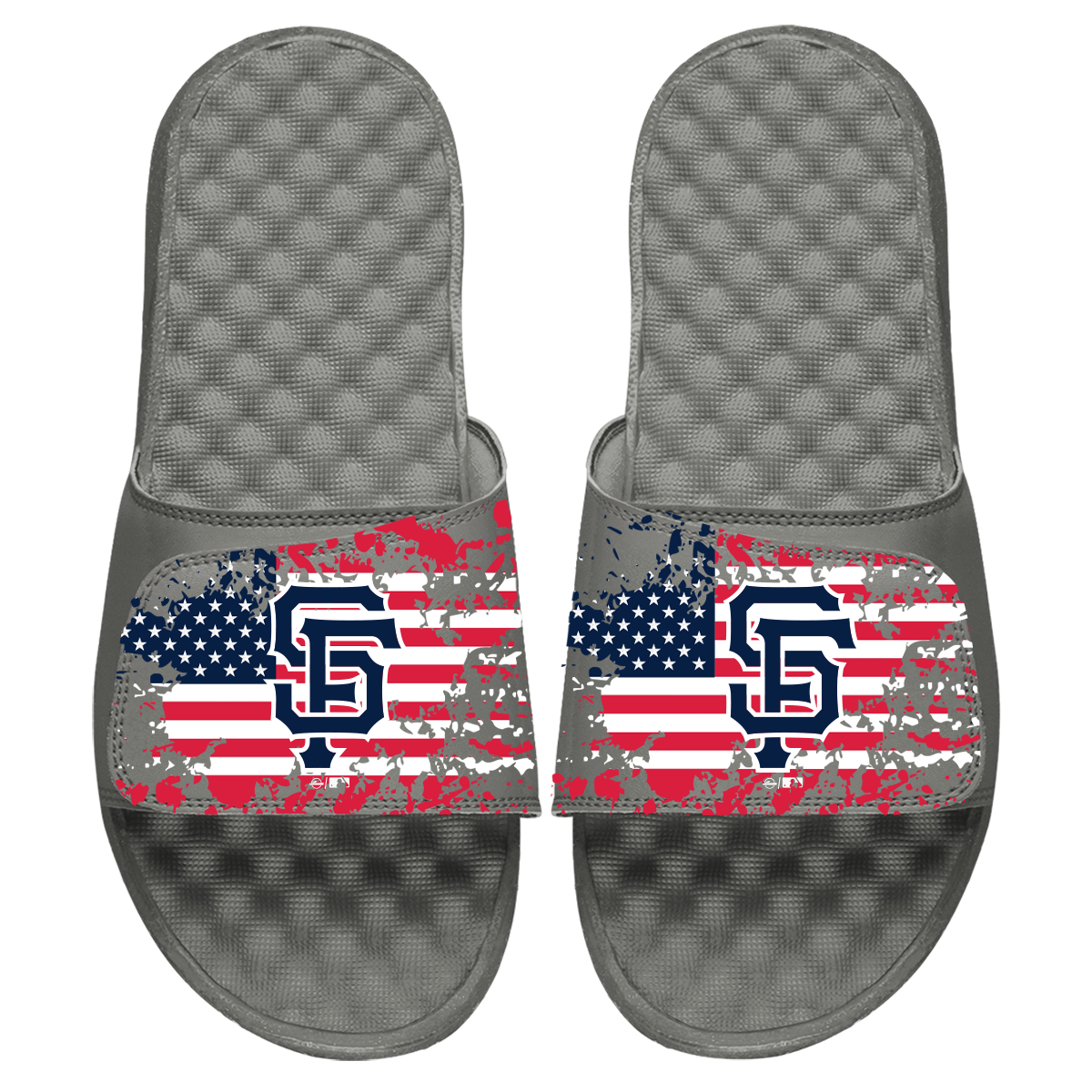 ISlide USA San Francisco Giants MLB Custom Slide Sandals